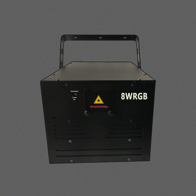 8W full color animation laser
